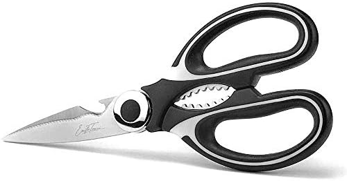 Kitchen Scissors - Ultra Sharp Premium Multi Purpose Kitchen Shears - Heavy Duty & Dishwasher Safe