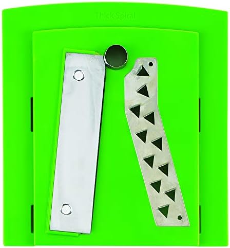 Goodcook 10806 Veggie Spiralizer with interchangeable blades, 6", White