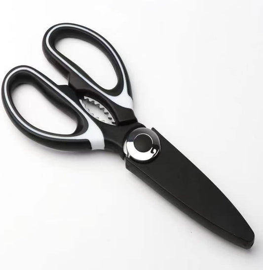 Weiliya Kitchen Scissors Stainless Steel Sharp Blades - Multipurpose Kitchen Scissors Heavy Duty for Meat, Chicken, Fish, Vegetables, and Herbs – Bottle Opener, JIAN1234