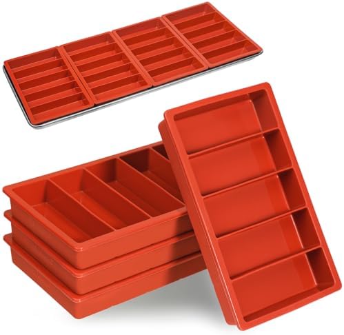 Webake Silicone Tray Dividers for Harvest Right Set of 4, Perfect Fit Medium and Small Trays, BPA Free Molds for Harvest Right Freeze Dryer Accessories
