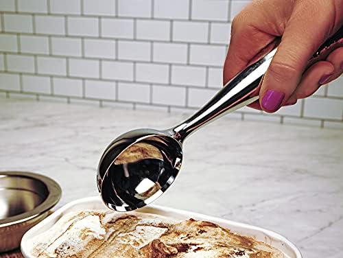 RSVP International Ice Cream Tool Collection, Dishwasher Safe, Large Handle, Scoop