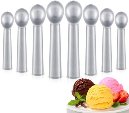 Gejoy 12 Pcs Ice Cream Scoop Set, Ice Cream Scoops 7 Inch