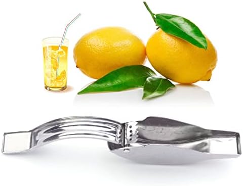 Garhelper Manual Stainless Steel Fish Shape Citrus Juicer, Ergonomic Design for Orange, Lemon, Lime, Pomegranate