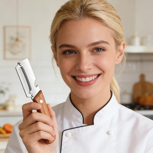 Kitchen Multi-Function Stainless Steel Thickened Fruit Peeler Knife Set Of 2 Multifunctional Julienne Cutters