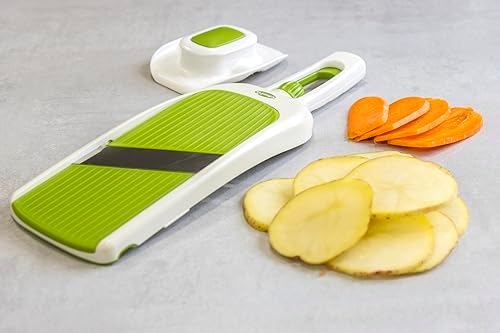 Chef'n Sleek Slice Handheld Collapsible Mandoline, Green