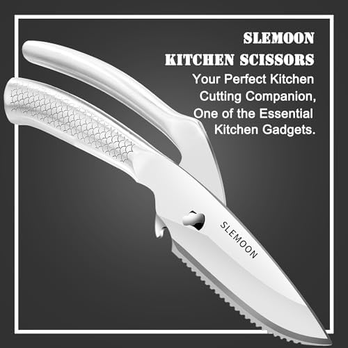 Heavy Duty Poultry Shears for Food, Dishwasher Safe Kitchen Scissor