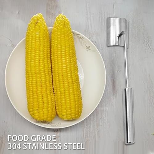 Corn Peeler for Corn on the Cob, Corn Peeler, Corn on the Cob Remover, Fast and Safe,Suitable for Home Kitchens, Removes Corn Kernels From Corn Cobs In Seconds,Kitchen, Kitchen Gadget (2pcs)