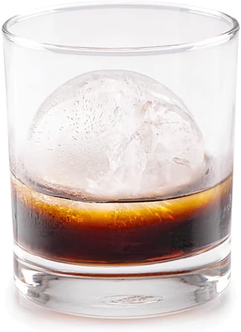 DRINKSPLINKS Round 2" Ice Cube Mold. Large Sphere Ice Mold.