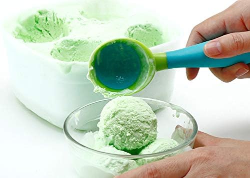 Ice Cream Scoop 2 PCS Nonstick Anti-Freeze Cute Scooper Set Dishwasher Safe