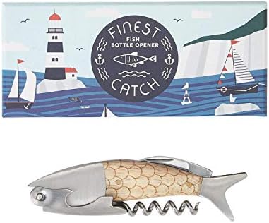 Two's Company The Finest Catch 3-in-1 Bottle Tool Opener in Gift Box