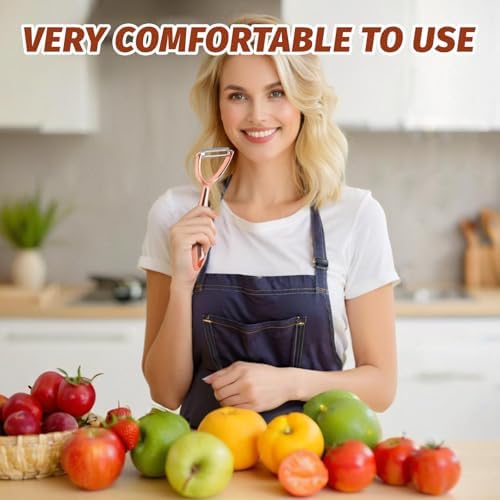 SHIKORI Vegetable Peeler, Y Peeler, Premium Potato Peelers for Kitchen