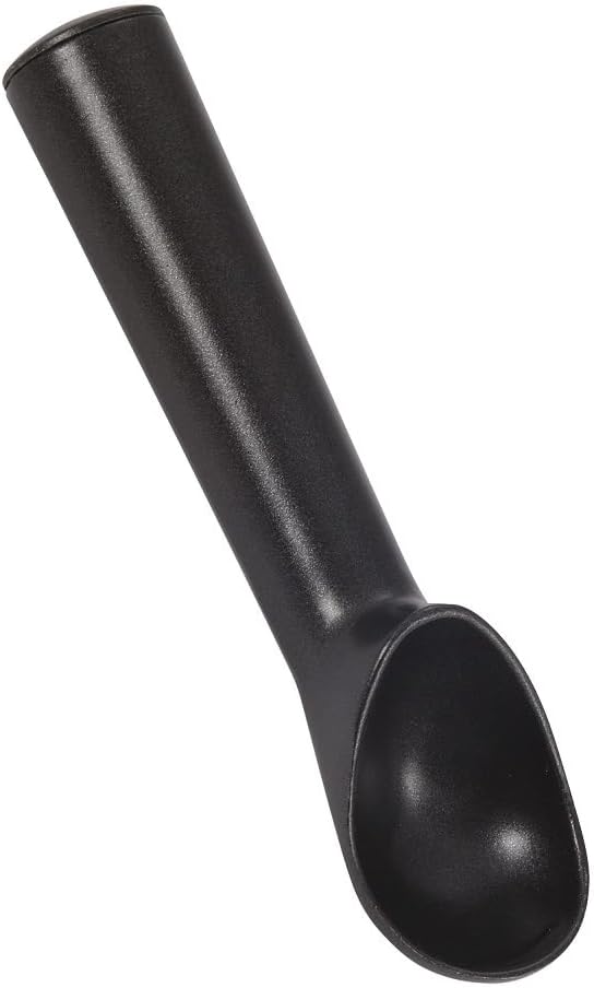 KitchenCraft Ice Cream Scoop, Non Stick Anti Freeze Scooper, Aluminium, Easy to Wash, 18cm (7''), Black