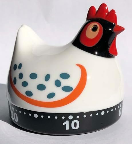 White Chicken Kitchen Timer