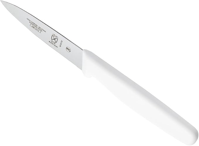 Mercer Culinary Ultimate White 8-Inch Chef's Knife and 3-Inch Paring Knife