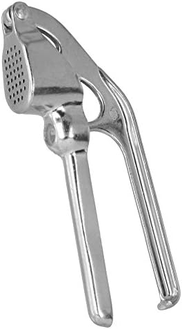 Metaltex Aluminium Garlic Press, Silver