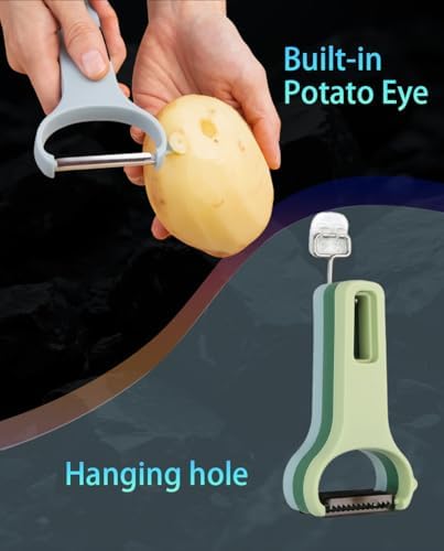 Vegetable Peeler Set 3-Piece Kitchen Peelers for Potato, Veggie, Fruit