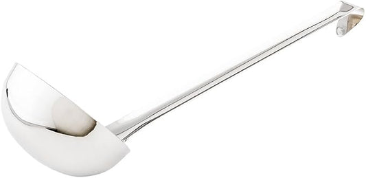 Restaurantware Met Lux 12 Ounce Portion Ladle 1 Multipurpose Portion Serving Spoon - Does Not Corrode Dishwashable Stainless Steel Portion Control Serving Utensil Premium