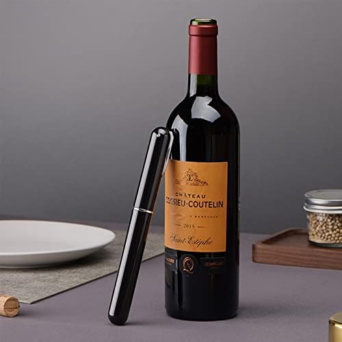 2-in-1 Air Pressure Wine Opener with Foil Cutter,Portable Wine Corkwscrew