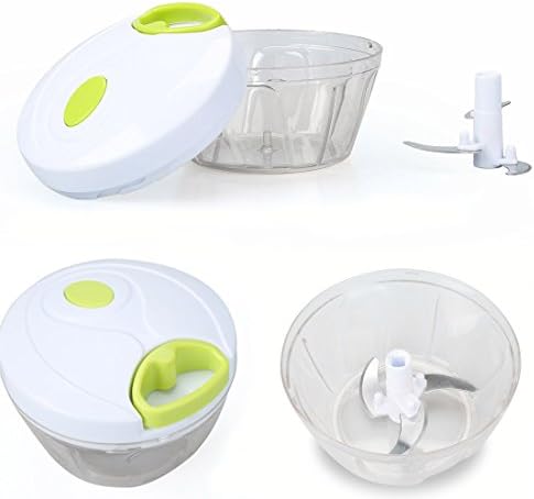 Manual Food Chopper for Vegetable Fruits Nuts Onions Chopper Hand Pull Mincer Blender Mixer Food Processor