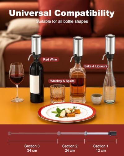 Wine Aerator Pourer Spout – Oxygenation, Drip‑Free, Fits All Bottles