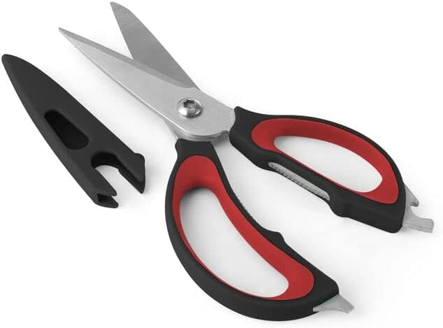 Farberware 4-In-1 Kitchen Shears - Red, 2-Piece