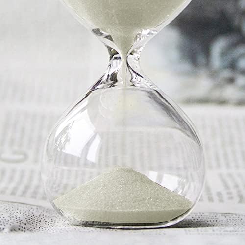 SWISSELITE Puff Sand Timer, Hourglass Sand Timers, Inspired Glass