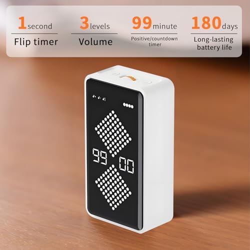 QUMOX F8 Hourglass Gravity Timer, 1–99 Minutes