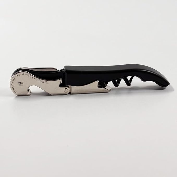 Pulltap’s Professional Double‑Hinged Waiter’s Corkscrew (Classic 500) – Luxury Sommelier‑Grade Wine Opener with Signature Pulltap’s Logo & Precision Foil Cutter