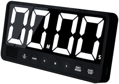 Digital Kitchen Timer - 7.1” Extra Large Display LED Countdown Timer