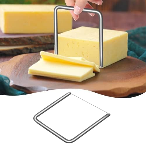 KIBBEH 4 Pcs Stainless Steel Cheese Slicer