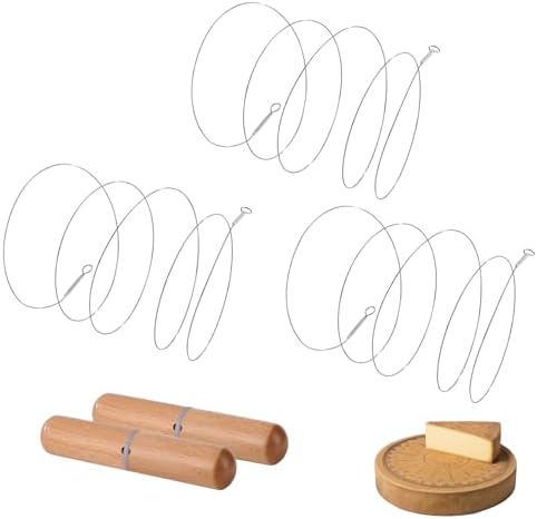 Long-Type Stainless Steel Cheese Slicer Wires 32"(2 handles)
