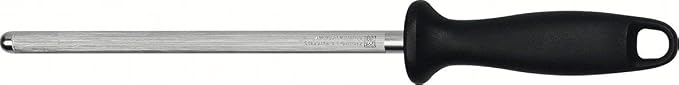 ZWILLING Steels & Sharpeners Sharpening Steel (Synthetic Handle, Black) 21cm
