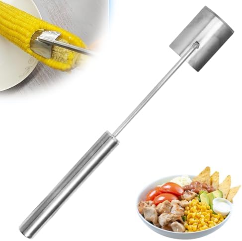 Corn Peeler For Corn On The Cob，Stainless Steel Corn Peeler, Corn on the Cob Remover, Fast and Safe, For Home Kitchens, Restaurants, Outdoor Dining (corn peeler-1PCS)