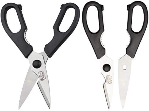 Tiger Chef Kitchen Shears Heavy Duty Poultry Scissors Stainless Steel Professional Shears - Set of 5 Kitchen, Poultry Herb Shears