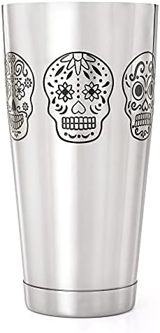 Barfly 28oz Shaker Tin, Day of the Dead