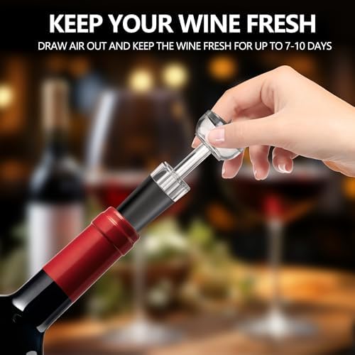 Electric Wine Opener, Rechargeable Automatic Wine Bottle Opener