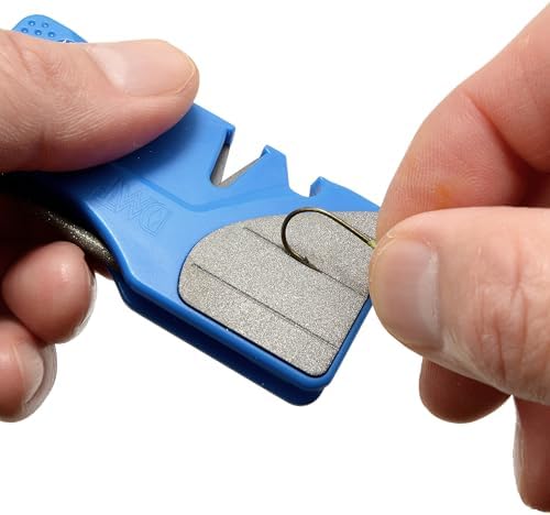 DMT Pocket Sharp Multitool Pocket Knife Sharpener with Diamond Sharpening Stone, Serrated Knife Sharpening Rod, Coarse & Fine V-Notches & Bottle Opener and Hook Sharpener, 3.88"L x 1.38"W x 0.38"H