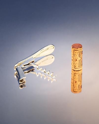 L'Atelier du Vin 095376-3 Chromed Metal Garcon Corkscrew, Chrome