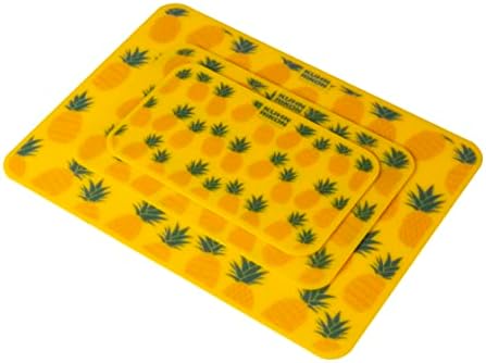 Kuhn Rikon 3-Piece Pineapple Printed Cutting Boards