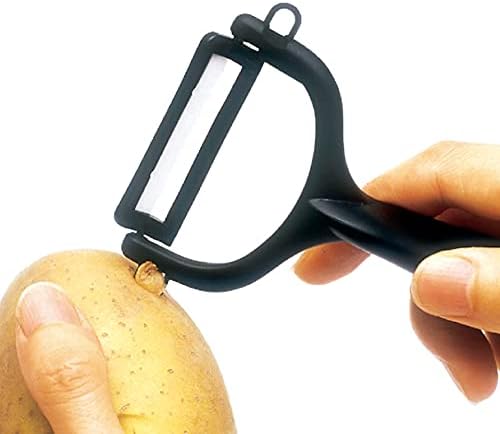 KYOCERA Fruit & Vegetable No-Rust, Ultra-Sharp Ceramic Y-Peeler