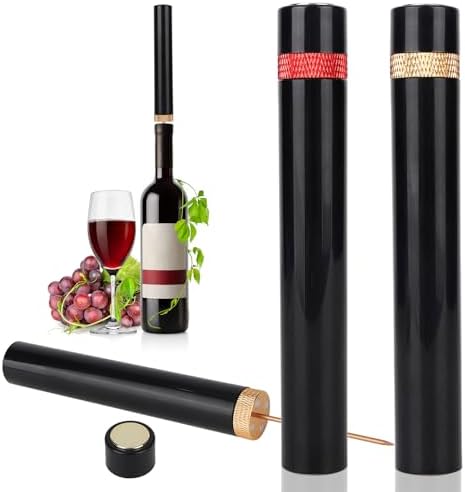 2pcs Wine Bottle Opener, Needle Wine Opener Keys Corkscrew Gifts Air Pressure Cork Pump Remover Tool Accessories for Home Restaurant Waiters Travel Party Essential