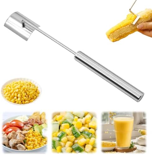 Corn Cob Stripper, Stainless Steel Corn Cob Peeler (1Pcs)