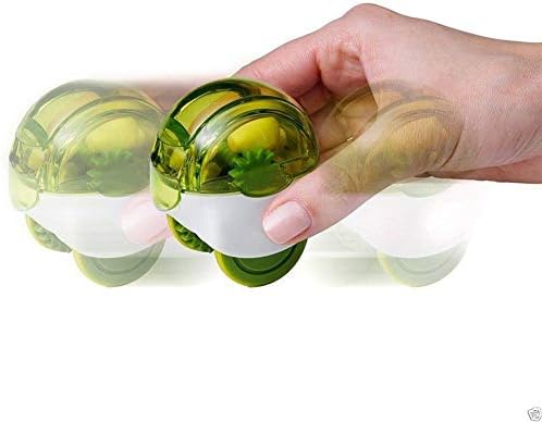 Rolling Garlic Chopper, Small Peeler-Garlic Cutters, Garlic Grater, Garlic Press,Crusher,Mincer,Grinder,Squeeze Tool,Easy To Use and Clean - Home Kitchen Tool - Green
