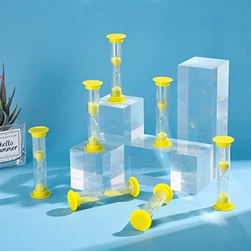 Geelin 24 Pcs 3 Minutes Sand Timer Kids 3 Mins Timer