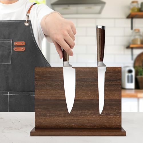 THMINS Magnetic Knife Holder, Double-Sided Magnetic Knife Block
