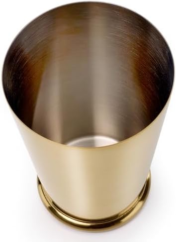Barfly Cocktail Shaker with Weighted Bottom, Deluxe 18 oz, Gold