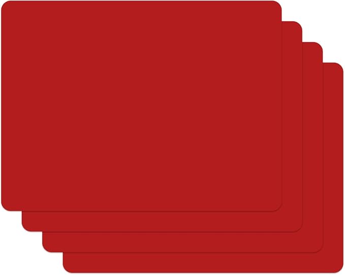 Silicone Placemats, Food-Grade Non-Slip Waterproof, Dining, Countertop Protector, Kitchen Counter Mat, Heat Resistant, Baking mat Dishwasher Safe