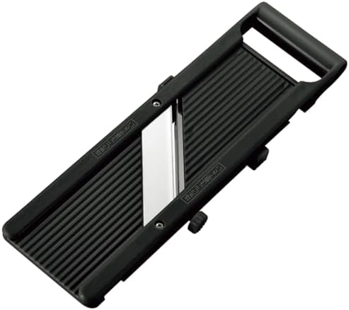 TIKUSAN SAMURAI Slicer Japanese Mandoline Vegetable Slicer Made in Japan Adjustable Slice Thickness Stainless Steel Blade (Normal)