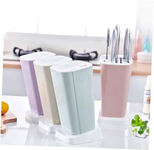Magnetic Mount Magnetic Tool Holder Utensil Holders Stand Countertop Holder Standing Kitchen Rack Inserted Holder Storage Rack Knives Block Bracket Vertical Purple Drawer