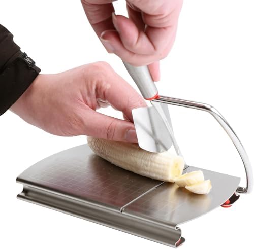 Stainless Steel Cheese Slicer Cutter, Multipurpose Cheese Slicer Food Cutter with Blade